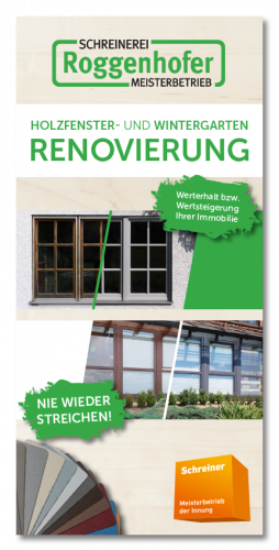Flyer Renovierung